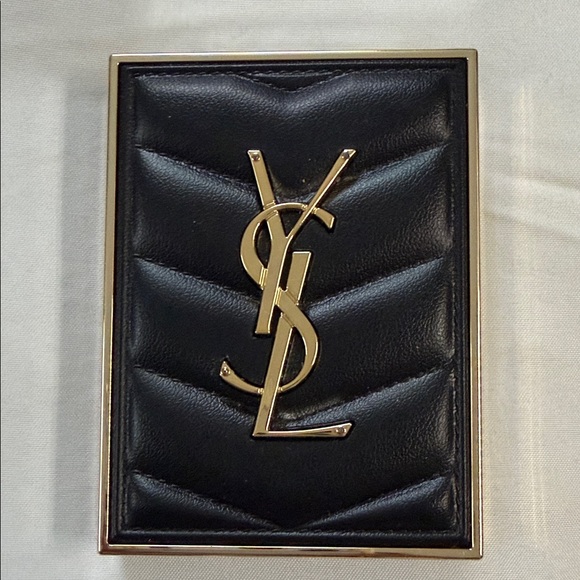 Saint Laurent Gold Couture Mini Clutch